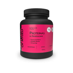 YOU 2.0 Protein with Fiber, Raspberry flavor, 1 kg
