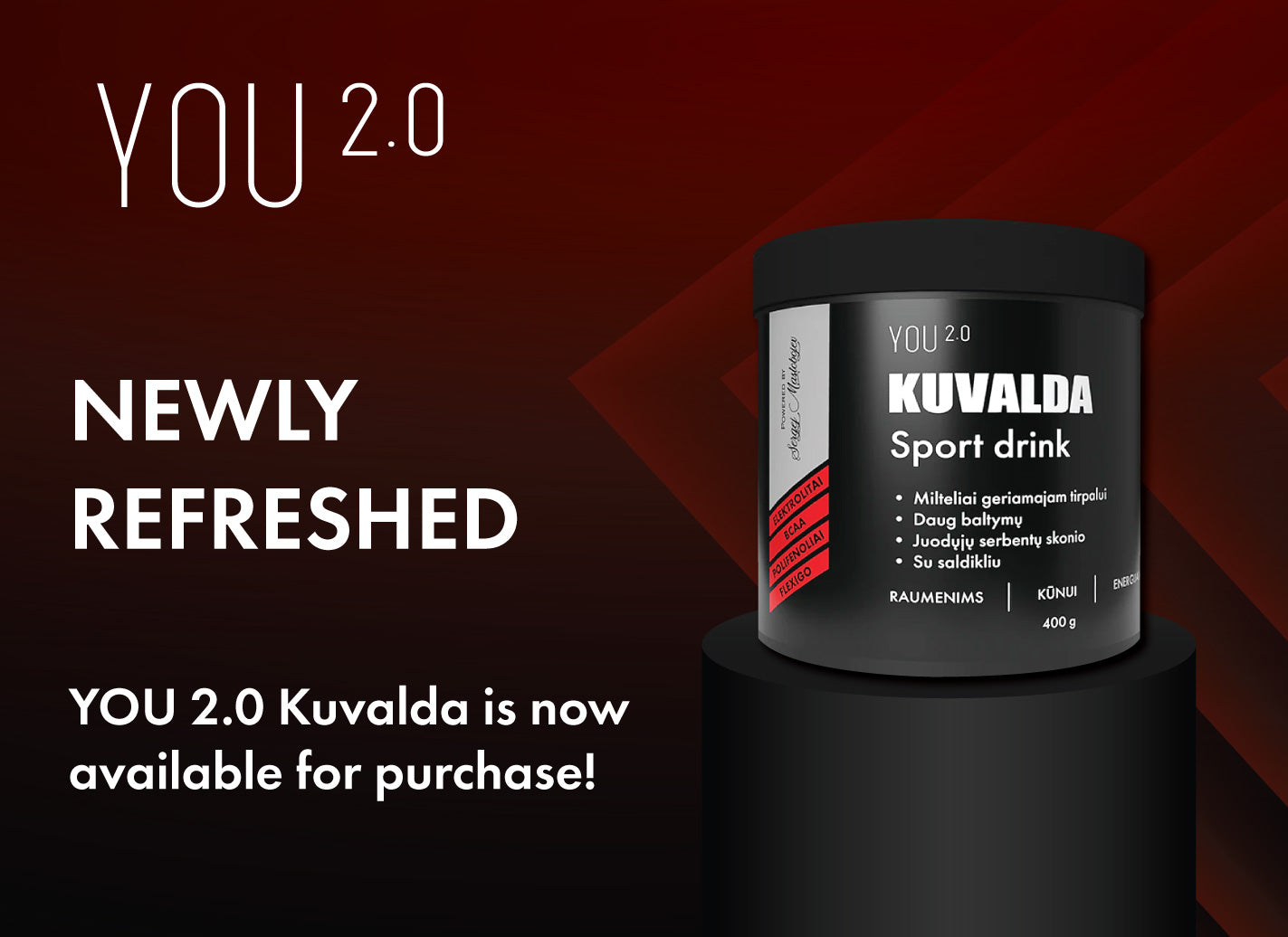 YOU 2.0 natūralūs papildai – Level You 2.0